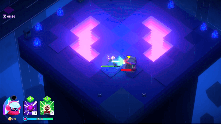 Fast-paced action combat